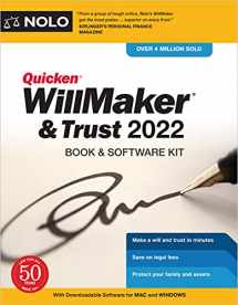 9781413329001-1413329004-Quicken Willmaker & Trust 2022: Book & Software Kit (Nolo)