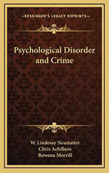 9781163450741-116345074X-Psychological Disorder and Crime