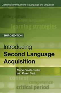 9781107149526-1107149525-Introducing Second Language Acquisition (Cambridge Introductions to Language and Linguistics)