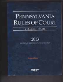 9780314655080-0314655085-Title: PENN.RULES OF COURT-13 STATE