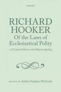 9780199604951-0199604959-Richard Hooker, Of the Laws of Ecclesiastical Polity: A Critical Edition with Modern Spelling