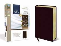 9780310436775-031043677X-NIV, KJV, NASB, Amplified, Classic Comparative Parallel Bible, Bonded Leather, Burgundy: NIV and KJV and NASB and Amplified