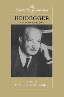 9780521528887-0521528887-The Cambridge Companion to Heidegger (Cambridge Companions to Philosophy)