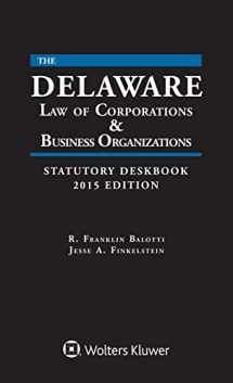 9781454843627-1454843624-Delaware Law of Corporations & Business Organizations Statutory Deskbook