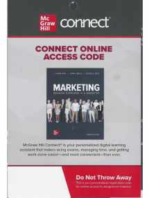 9781266379413-126637941X-Connect Access Code Card for Marketing, 4th edition