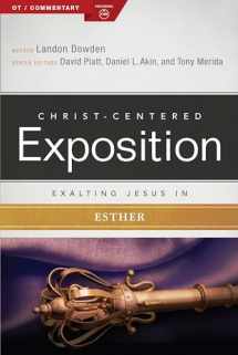 9781433609954-1433609959-Exalting Jesus in Esther (Christ-Centered Exposition Commentary)