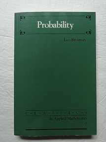 9780898712964-0898712963-Probability (Classics in Applied Mathematics, Series Number 7)