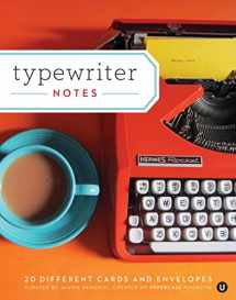 9781452122175-1452122172-Typewriter Notes: 20 Different Cards & Envelopes (Thank You Cards Typewriter, Blank Notecards)