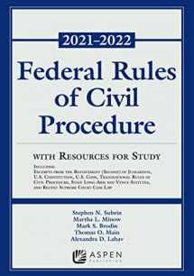 9781543846232-1543846238-Federal Rules of Civil Procedure: with Resources for Study (Supplements)