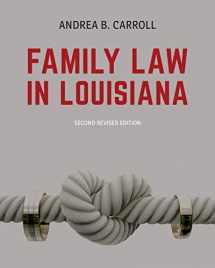 9781600425196-1600425194-Family Law in Louisiana - Second Edition