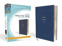 9780310454953-0310454956-NIV, Bible for Teens, Thinline Edition, Leathersoft, Blue, Red Letter, Comfort Print