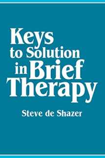 9780393700046-0393700046-Keys to Solution in Brief Therapy