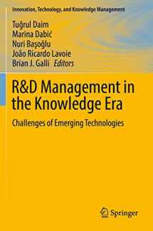 9783030154110-3030154114-R&D Management in the Knowledge Era: Challenges of Emerging Technologies (Innovation, Technology, and Knowledge Management)