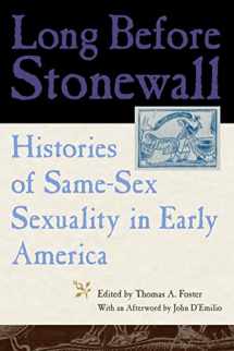 9780814727492-0814727492-Long Before Stonewall: Histories of Same-Sex Sexuality in Early America