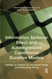 9781138316874-1138316873-Information Spillover Effect and Autoregressive Conditional Duration Models (Routledge Advances in Risk Management)