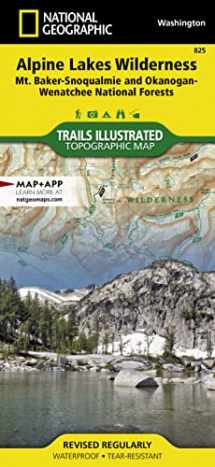9781566955072-1566955076-Alpine Lakes Wilderness Map [Mt. Baker-Snoqualmie and Okanogan-Wenatchee National Forests] (National Geographic Trails Illustrated Map, 825)