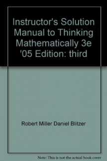 9780131443716-0131443712-Instructor's Solution Manual (Thinking Mathematically)