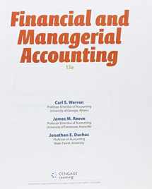 9781305516717-1305516710-Financial and Managerial Accounting + Cengagenowv2, 2 Terms Access Card