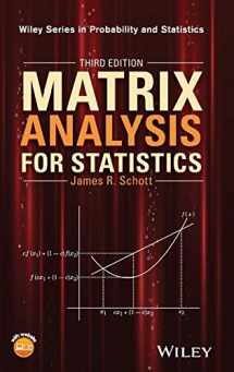 9781119092483-1119092485-Matrix Analysis for Statistics (Wiley Series in Probability and Statistics)