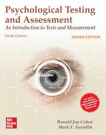 9789353162139-9353162130-Psychological Testing And Assessment, 9Th Edition [Paperback] Cohen