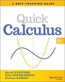 9781119743194-1119743192-Quick Calculus: A Self-Teaching Guide (Wiley Self-Teaching Guides)