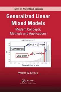 9781439815120-1439815127-Generalized Linear Mixed Models: Modern Concepts, Methods and Applications (Chapman & Hall/CRC Texts in Statistical Science)