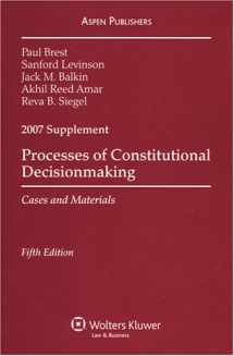 9780735563681-0735563683-Process of Constitutional Decisionmaking: Cases and Materials
