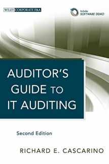9781118147610-1118147618-Auditor's Guide to It Auditing, + Software Demo
