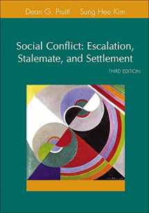 9780072855357-0072855355-Social Conflict: Escalation, Stalemate, and Settlement (3rd Edition)