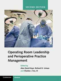 9781107197367-1107197368-Operating Room Leadership and Perioperative Practice Management