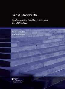 9781642426113-1642426113-What Lawyers Do: Understanding the Many American Legal Practices (American Casebook Series)