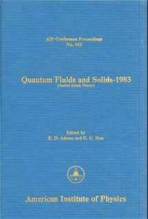 9780883182024-0883182025-Quantum Fluids and Solids - 1983 (AIP Conference Proceedings, 103)