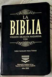 9781641312141-1641312149-La Biblia Versión Israelita Nazarena Nueva Edición 2018 Español (color negro)
