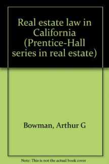 9780137640430-0137640439-Real estate law in California (Prentice-Hall series in real estate)