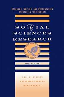 9780810856653-0810856654-Social Sciences Research: Research, Writing, and Presentation Strategies for Students