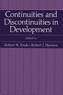 9781461296904-1461296900-Continuities and Discontinuities in Development (Topics in Developmental Psychobiology)