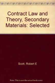 9780874734171-0874734177-Contract Law and Theory, Secondary Materials: Selected