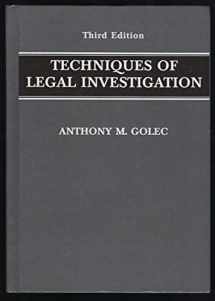 9780398065157-0398065152-Techniques of Legal Investigation