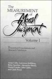 9780521244473-0521244471-The Measurement of Moral Judgment, Volume 1: Theoretical Foundations and Research Validation
