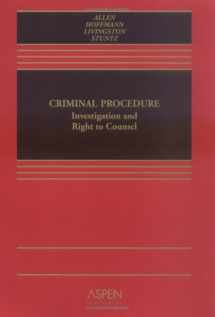 9780735551930-0735551936-Criminal Procedure: Investigation And Right To Counsel (Coursebook)