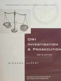 9781934973882-1934973882-TDCAA DWI Investigation & Prosecution