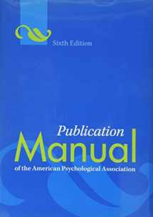 9781433805592-1433805596-Publication Manual of the American Psychological Association® (APA Style Series)