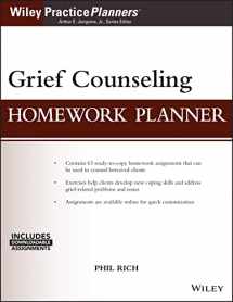 9781119385028-1119385024-Grief Counseling Homework Planner, (with Download) (PracticePlanners)