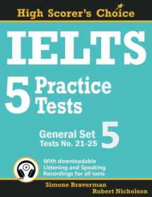 9780648000075-0648000079-IELTS 5 Practice Tests, General Set 5: Tests No. 21-25 (High Scorer's Choice)