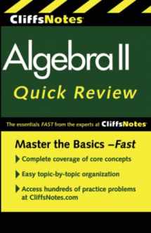 9780470876343-0470876344-CliffsNotes Algebra II Quick Review, 2nd Edition (Cliffs Quick Review)