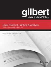 9780314290977-0314290974-Gilbert Law Summary on Legal Research Writing and Analysis (Gilbert Law Summaries)