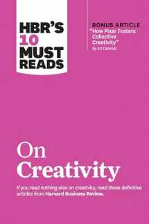 9781633699977-1633699978-HBR's 10 Must Reads on Creativity (with bonus article "How Pixar Fosters Collective Creativity" By Ed Catmull)
