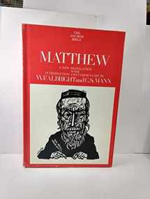 9780385086585-038508658X-Matthew: A New Translation with Introduction and Commentary (The Anchor Bible, Vol. 26)