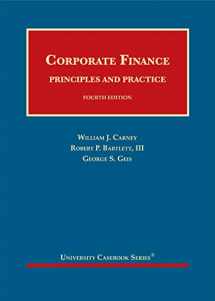 9781634604932-1634604938-Corporate Finance, Principles and Practice (University Casebook Series)