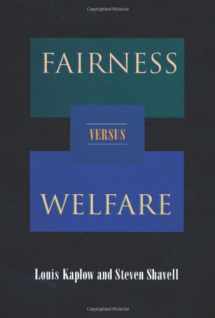 9780674006225-0674006224-Fairness versus Welfare